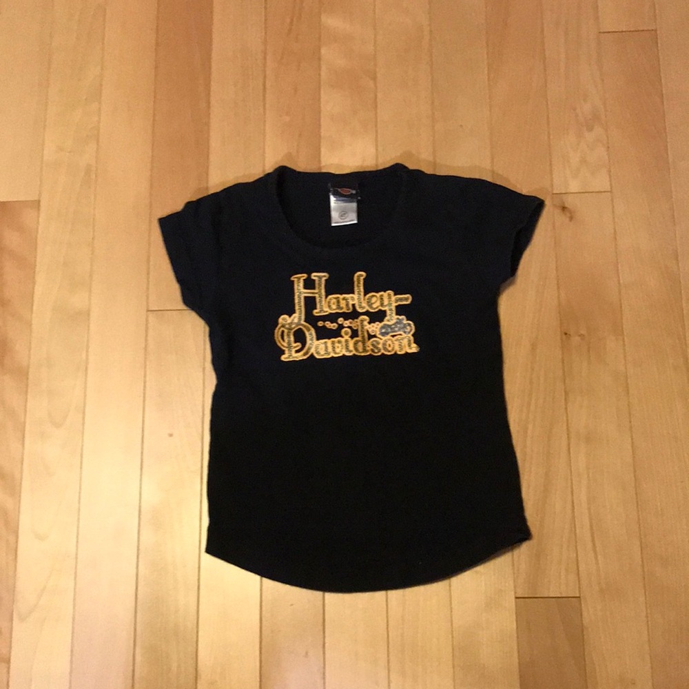 Harley Davidson little kids graphic tee